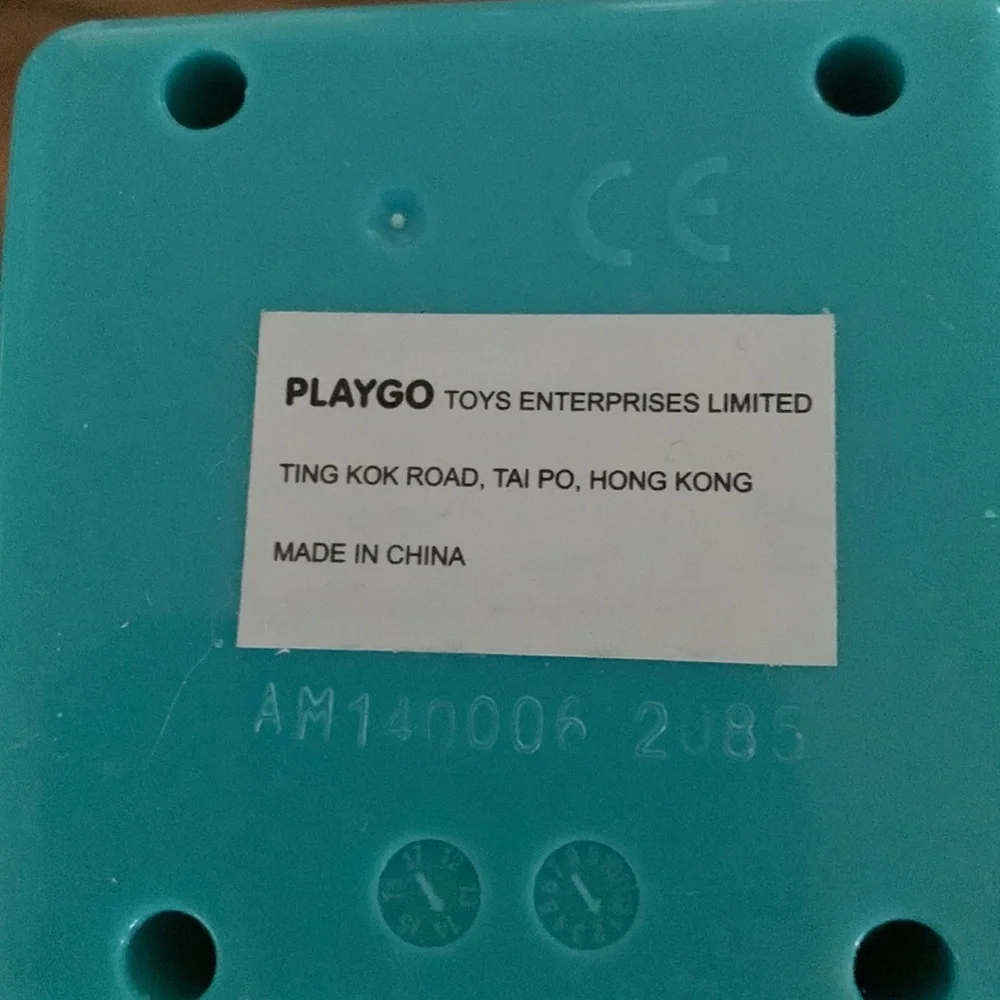 PLAYGO PLASTIC ACTIVITY BLOCKS SET OF 3
